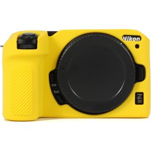 CHECARZHN--NO1-Z30 Étui De Protection En Silicone Souple Pour Appareil Photo Numérique Nikon, Poignée Légère ¿ Jaune - Neuf