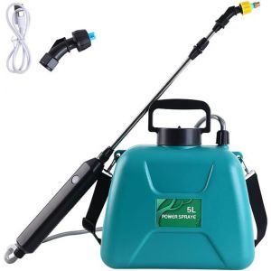 CHECARZHN--NO1-Pulvérisateur Électrique De Jardin Rechargeable - 5L, Pulvérisateur D'Épaule, Bouteille D'Arro Atom ur Pour Plantes - Neuf