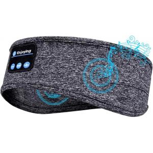 KALANKA-Masque de Sommeil Bluetooth, Casque Bluetooth sans Fil pour Dormir, Bandeau Ecouteurs Homme et Femme - Neuf