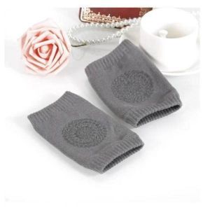 Paire - Antid&eacute;rapantes Gris Fonc&eacute; - Genouill&egrave;res - B&eacute;b&eacute;/Enfant - Manchettes Rampantes - Neuf