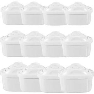 Pack de 12 Cartouches Filtres pour Brita Maxtra Carafe Filtrante Bouilloire Pi&egrave;ce de Rechange - Neuf
