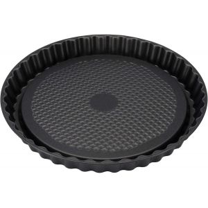 Tianyi-Moule À Tarte, Ø 28 Cm, Avec Revêtement Antiadhésif, Acier Laminé À Froid, Back Meister, Anthracite, 32942270 - Neuf