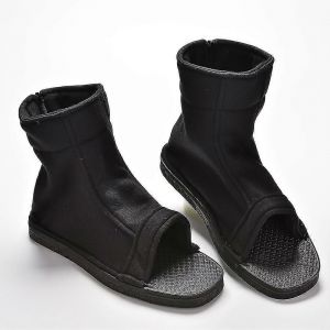1 Paire Ninja Chaussures Bottes Pour Naruto Akatsuki Noir Cosplay 11 Tailles - Neuf