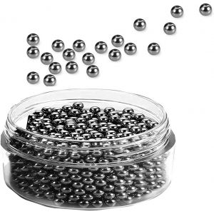 Lot de 120 billes d'agitateur de peinture pour maquette de peinture acrylique, boules de mélange de peinture en acier inoxydable, 5,5 mm - Neuf