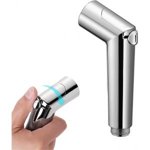 Pulv&eacute;risateur de bidet &agrave; main,jet &agrave; pression r&eacute;glable,jet de douche de toilette,pour l'hygi&egrave;ne personnelle,les soins de nettoyage - Neuf