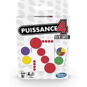 Puissance 4 En Jeu De Cartes - Jeu De Societe - Version Fran&ccedil;aise[Z728] - Neuf
