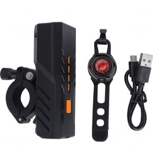 Hjlian Feu Avant De Velo Portable Rechargeable Par Usb, Feu Arriere De Velo, Lampe Torche De Securite, Equipement De Cyclisme - Neuf