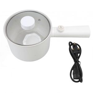 Fondue électrique de 1,8 L Cuiseur électrique multifonction de grande capacité pour la friture,la friture,la cuisson à la vapeur,l'ébullition - Neuf