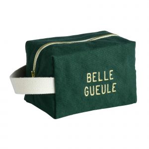 Trousse cube BG Nori vert 15,5 x 10 x 10 cm La Cerise sur le Gâteau - Neuf