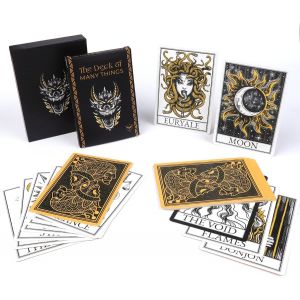 Chenquansarl-The Deck Of Many Things | Compatible Avec Donjons Et Dragons (D&d) 5e Édition | Pour Une Utilisation Par Les Maîtres Du Donjon Et Les Personnages Joueurs | Jeu De Dés De Table - Neuf