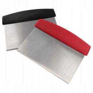 Banc grattoir Pâte à gâteau en métal 2 pcs - Neuf