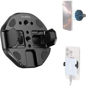 Support Magnétique Ssd Pour Smartphone Avec Fonction Magsafe De 45 À 70 Mm (1,77 À 2,76 Pouces), Large Serrage, Filetage 1/4""-20 Et Griffe D'accessoires, Pour Samsung T3/T5 Pour Sandisk - Neuf