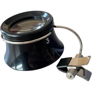 KAL-Boley Loupe De Montre Avec Pince X 3,3 - Neuf