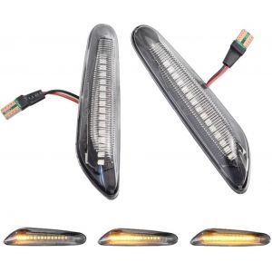 FCHHK-Clignotant latéral dynamique LED Indicateur Pour E46 E60 E61 E81 E82 E88 E90 E91 E92 E93 X3 E83 X1 E84 - Neuf