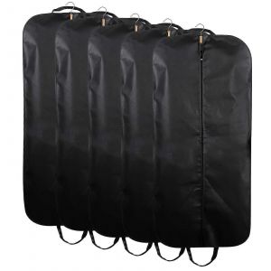 Costume De Sac &Agrave; V&ecirc;tements, 5 X Sac &Agrave; V&ecirc;tements De Qualit&eacute; Sup&eacute;rieure Avec Fermeture &Eacute;clair, 120 X 60 Cm Housses De V&ecirc;tement Pour Pendre, Sac De Costume Respirant Pour Robes De Soir&eacute;e/Costumes/Manteau - Neuf