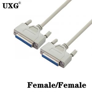 Câble parallèle DB25 pour imprimante laser,25 broches mâle à femelle,M/F,LPT,bonne qualité - Type DB25 Female-Female-10M - Neuf