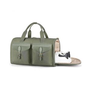 Sac de sport vert vintage pour les voyages et la salle de sport - Neuf