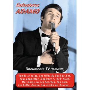 Salvatore Adamo : Documents Tv (1963-1970) - Neuf