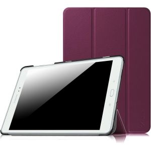 ?tui Housse pour Samsung Galaxy Tab A 9.7 SM-T550 / T555 - Coque de Protection Ultra-Mince L&iquest;&iquest;ger PU Cuir Case Cover, Fonction Sommeil/R&iquest;&iquest;veil Automatique, Pourpre - Neuf