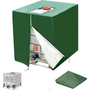 Bache pour Cuve 1000L IBC,Housse de Protection, Anti-UV Anti-poussière Couverture Container Réservoir IBC,Bâche de Protection, - Neuf