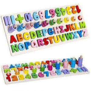 Apprendre l'alphabet / Jouet cognitif pour enfants - Éducatif multicolore - Neuf