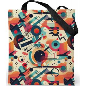 ERSHI-Tote Bag Femme - Tote Bag fermeture éclair et poche intérieure - Grand Sac Cabas en tissu avec extérieur en Velours et intér[1 - Neuf