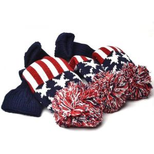 Lot De 3 Couvre-T&ecirc;tes De Golf Tricot&eacute;s Pour Driver Et Bois De Parcours &iquest; Design &Agrave; Col Long, Convient Aux Clubs 1, 3 Et 5 &iquest; Protection &Eacute;l&eacute;gante - Neuf