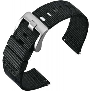Quick Release Nylon Watch Strap Military Watch Bands For Men 18mm 19mm 20mm 22mm 24mm.[U947] - Neuf