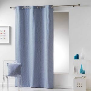 Rideau &Agrave; Oeillets Collection Galactic Indigo - Neuf