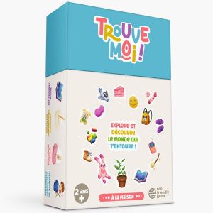 ERYI-Trouve-Moi ! Jeu De Cartes Éducatif Et Ludique Approuvé Par Les Parents - Enfants De 2 À 6 Ans - Jeu Éducatif, Jeu De Société Pour Enfants, Jeu Montessori - À La Maison - Neuf