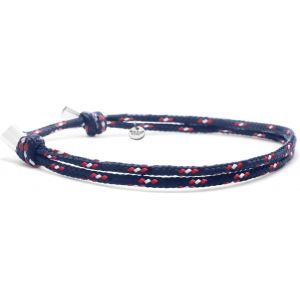 - Bracelet Paracorde 2mm Et Argent 925 - Bijou Homme Ou Femme Ajustable Dessin&eacute; Et Assembl&eacute; En France - Neuf