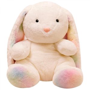 Jusch Bunny Soft & Cuddly Plush Bunny-Huggable Stuffed Animal Rabbit Toy-Washable- Babies, Toddlers, Kids, 12 Inches - Neuf