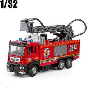 High Simulation Water Jet Fire Truck Car Model Car For Children Gifts Toy|diecasts Toy Vehicles - Neuf