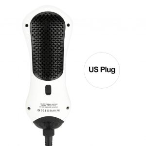 Seche-Cheveux Infrarouge A Anions, Brosse Rotative, Bouclage, Lissage, Massage, Soufflage, Prise Americaine - Neuf