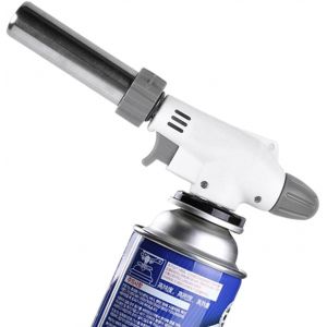 Eryi-Chalumeau De Cuisine,De Cuisine Brûleur À Gaz Butane Professionnel Torche Culinaire Avec Verrou De Sécurité Flamme Réglable Bruleur,Idéal Pour Cuisson,Barbecue,Camping - Neuf
