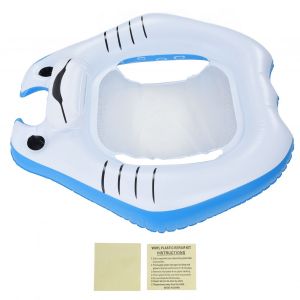 Chaise De Piscine Gonflable En Pvc, Portable Et Mignonne, Ideale Pour Un Parc Aquatique Ou Comme Cadeau D'anniversaire - Neuf