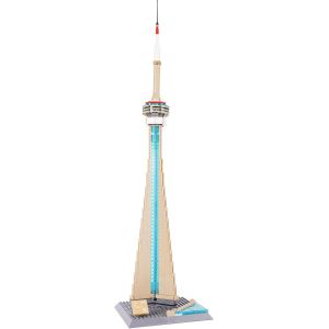 Cn Tour Jouet Monument C&eacute;l&egrave;bre Architecture Mod&egrave;le Kits De Construction Cr&eacute;atifs Pour Collections D&eacute;corations Et Cadeaux (400 Pi&egrave;ces) - Neuf