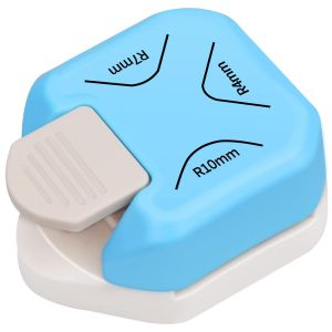 Chenquansarl-Perforatrice D'angle 3 En 1 Pour Papier, R 4/7/10 Mm Poin&ccedil;on Arrondie D'angle En M&eacute;tal Et Plastique, Coupe Angle Arrondi, Outil De D&eacute;coupe Pour Projets Diy, Scrapbooking, Cr&eacute;ation De Car - Neuf