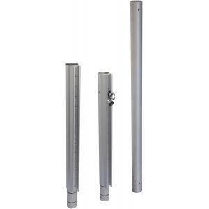 Ulteronixshop-10703 Premium M&acirc;t De Voile D'ombrage R&eacute;glable En Hauteur Poteau De Voile D'ombrage En Acier Inoxydable Hauteur Du M&acirc;t Max. 242,5 Cm - Neuf