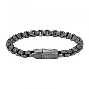 Personnalit&eacute; Et Exquis Bracelet Tress&eacute; En M&eacute;tal En Acier Inoxydable Hommes S Temp&eacute;rament R&eacute;tro Mode Bracelet &Agrave; Boucle Magn&eacute;tique Xiuxi - Neuf