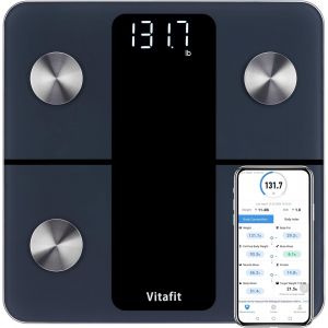Balance Pese Personnes,Balance Connect&eacute;e Bluetooth P&egrave;se Personne Imp&eacute;dancem&egrave;tre Avec 13 Donn&eacute;es Corporelles (Bmi/Graisse Corporelle/Masse Osseuse/Bmr/Muscle), Noir - Neuf
