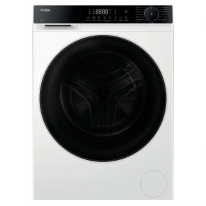Haier HWD80-BP14357NTU1 machine &agrave; laver s&eacute;chante Pose libre chargement frontal Blanc - Neuf