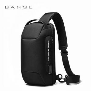 Noir-Sac À Bandoulière Vapeur Pour Hommes, Sacoche De Poitrine Fonctionnelle Pour Nintendo Switch Tendance - Neuf