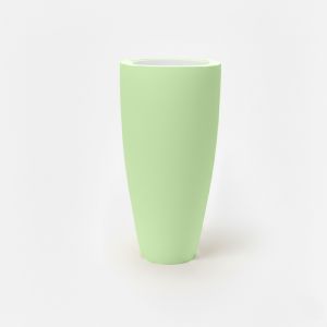 Pot Conique 3 En 1 Dessus Poly&eacute;thyl&egrave;ne Blanc - Neuf