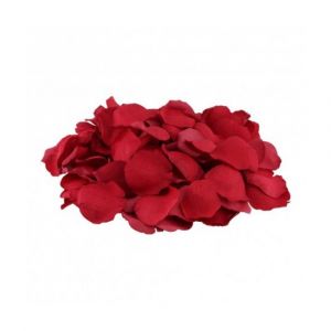 250 P&Eacute;TALES ROSE ARTIFICIELLE 4CM ROUGE PASSION - Neuf