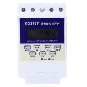 Interrupteur de controle de temps intelligent SK-01, minuterie de micro-ordinateur pour eclairage public 380 V 30 A - Neuf