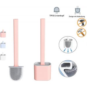 Brosse de toilette brosse de toilette en silicone Brosses de toilette pour salles de bains avec - Neuf
