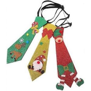 Cravate De F&ecirc;te De No&euml;l Accessoires De F&ecirc;te De No&euml;l D&eacute;corations De No&euml;l Cravate De No&euml;l Cravate Pour La F&ecirc;te Cravate De F&ecirc;te De No&euml;l - Neuf