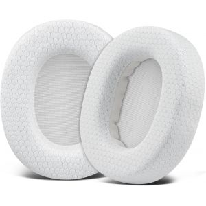 LORANKA-Tissu en Maille Mousse Coussin Coussinets pour Sony MDR-7506 MDR-V6 MDR-V7 MDR-CD900ST Monitor Casque, Coussinets avec Mousse d'isolation du Bruit - Neuf