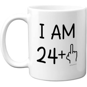 Eryi-Tasse À Café En Céramique De 325 Ml Pour Homme Et Femme - Motif Doigt D'honneur - Neuf